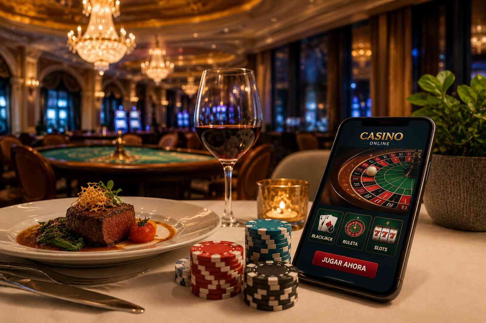 Cuando el casino era también un destino gastronómico